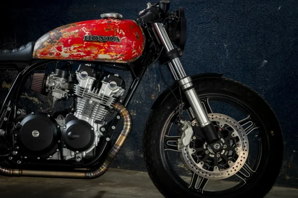 fotografia motocicletta elaborata tramite tuning